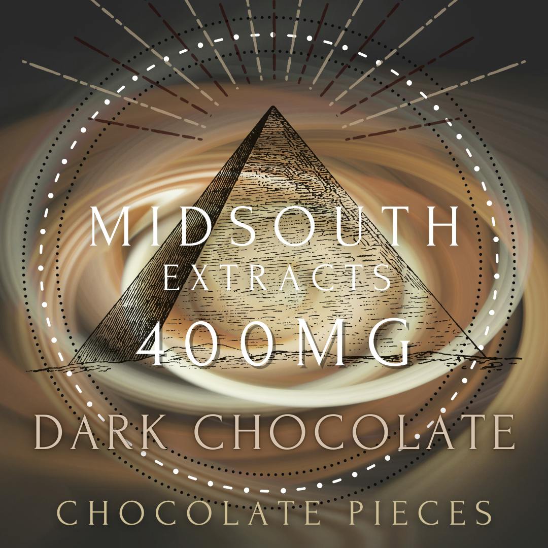 Chocolate Pieces - 400mg - Dark Chocolate by MidSouth Extracts