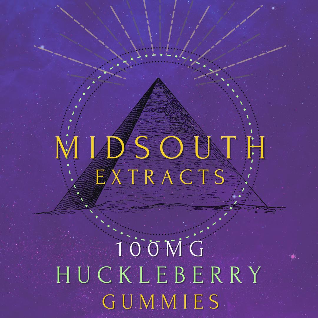 Huckleberry Gummies | 100mg | 10ct | 10mg/ea