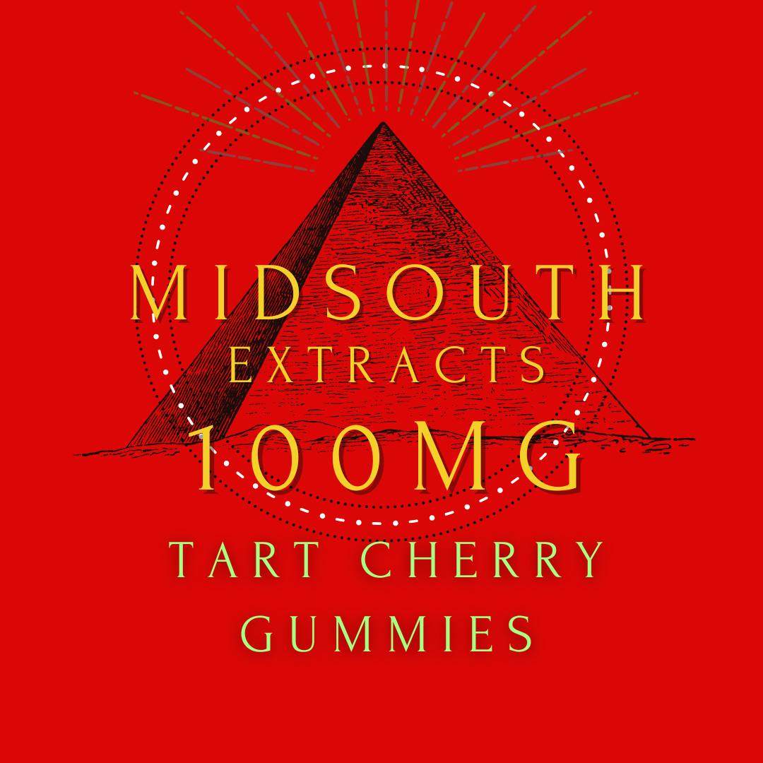 Gummies - 100mg - Tart Cherry by MidSouth Extracts