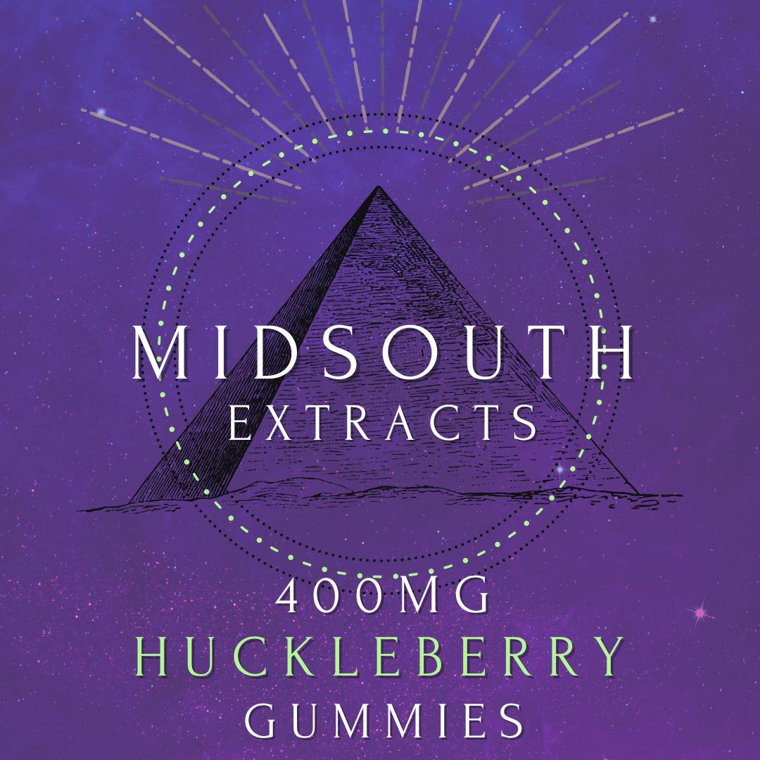 Gummies 400mg/10pk Huckleberry