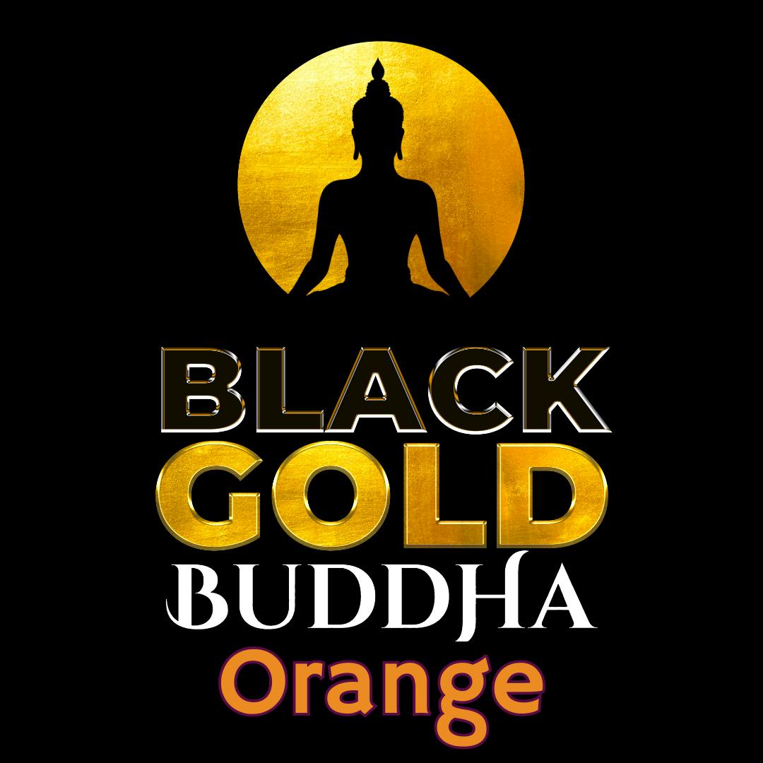 Black Gold Buddha | Orange Gummies | 100mg | 5ct | 20mg/ea