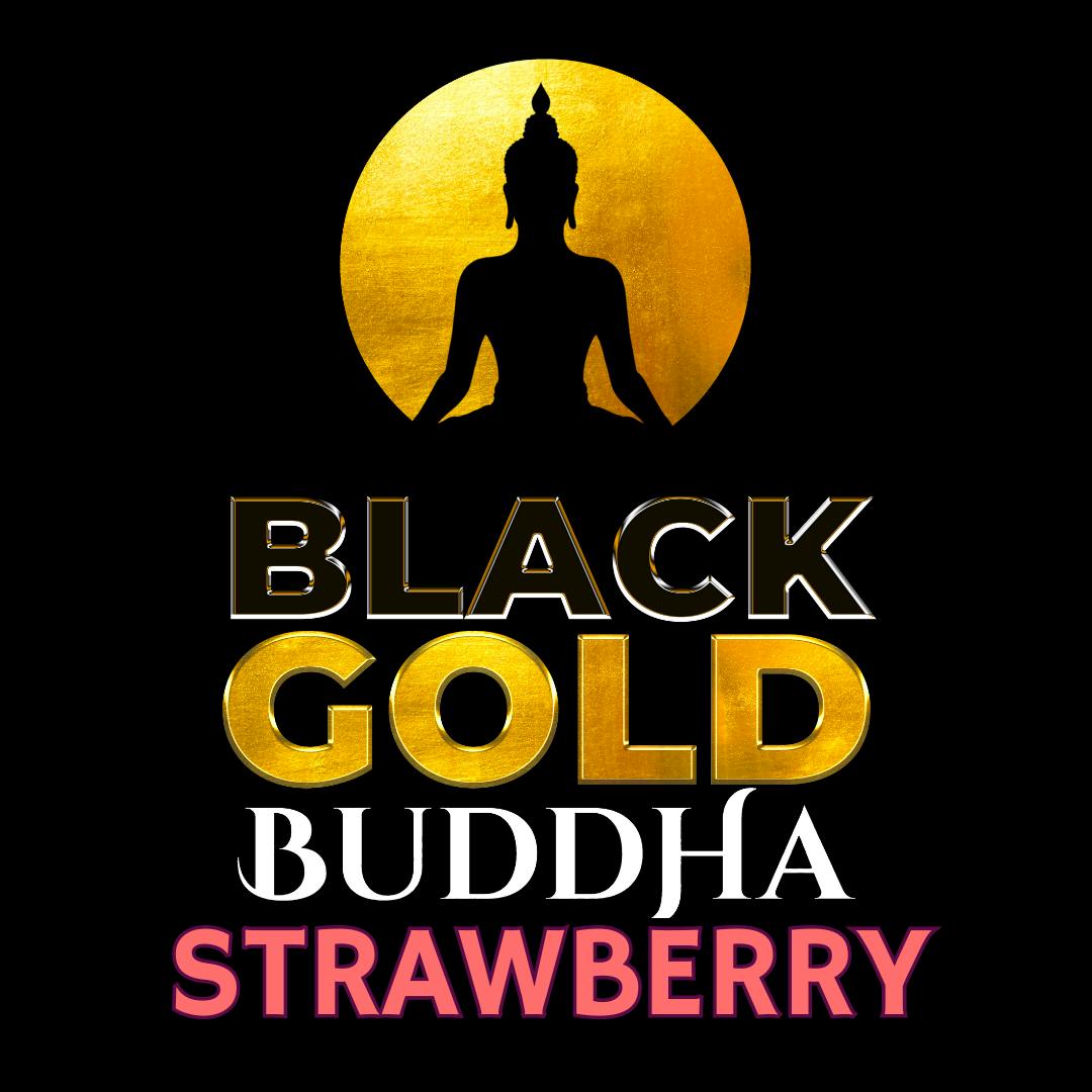 Black Gold Buddha | Strawberry Gummies | 200mg | 5ct | 40mg/ea