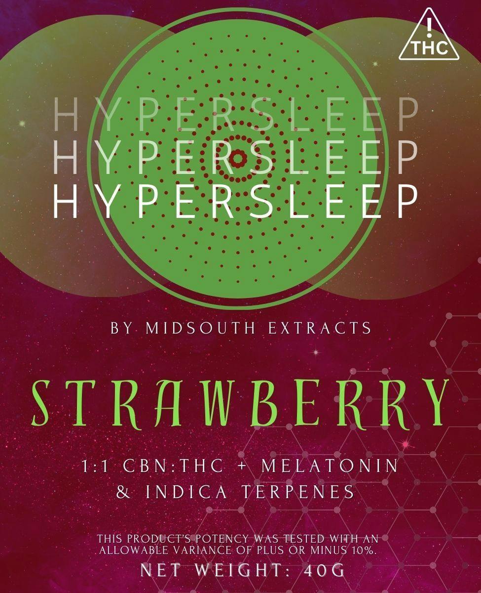 Gummies - Hyper Sleep - 100mg - Strawberry at ROOTDOWN