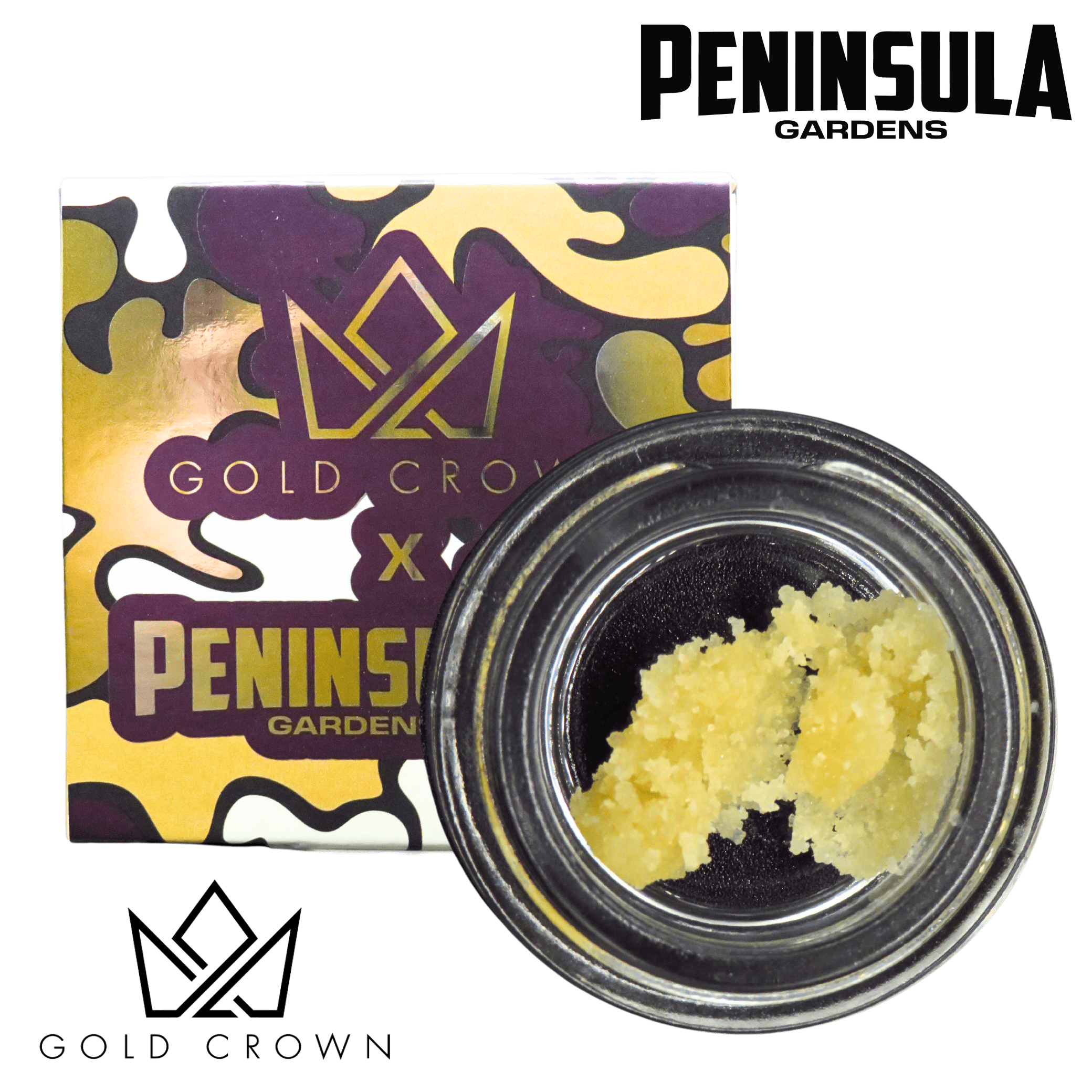 Gold Crown x Peninsula Gardens | Super Zmash | Badder | 1g by Gold Crown