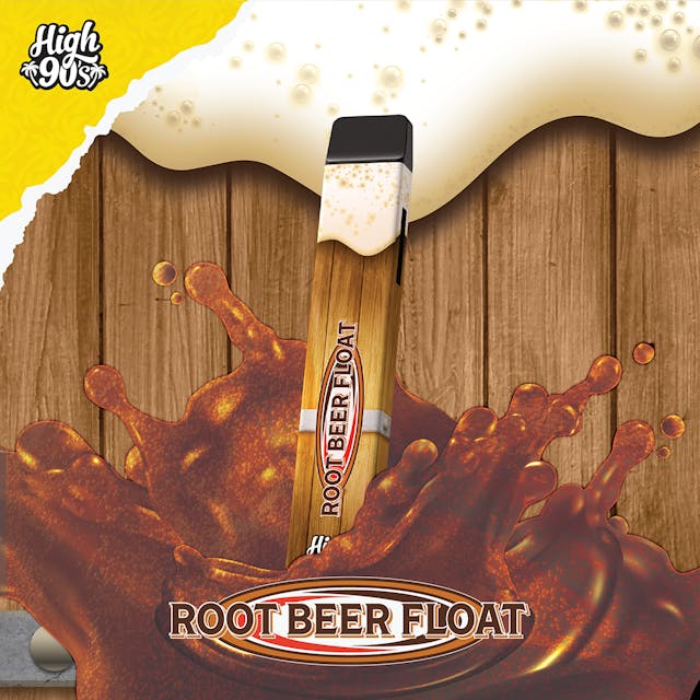 High 90s : Root Beer Float 1g All-In-One Vape