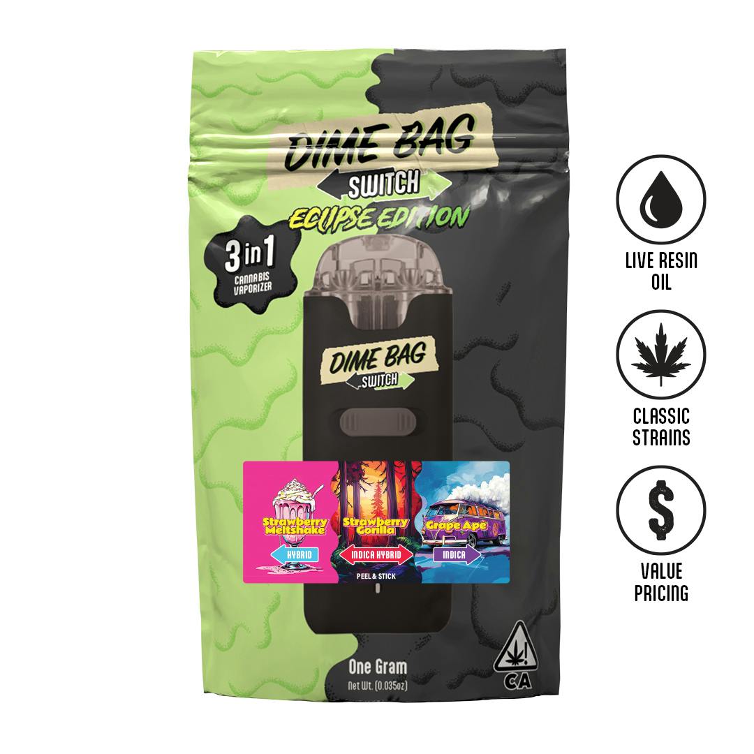 Strawberry Meltshake x Grape Ape | Switch Disposable | 1g
