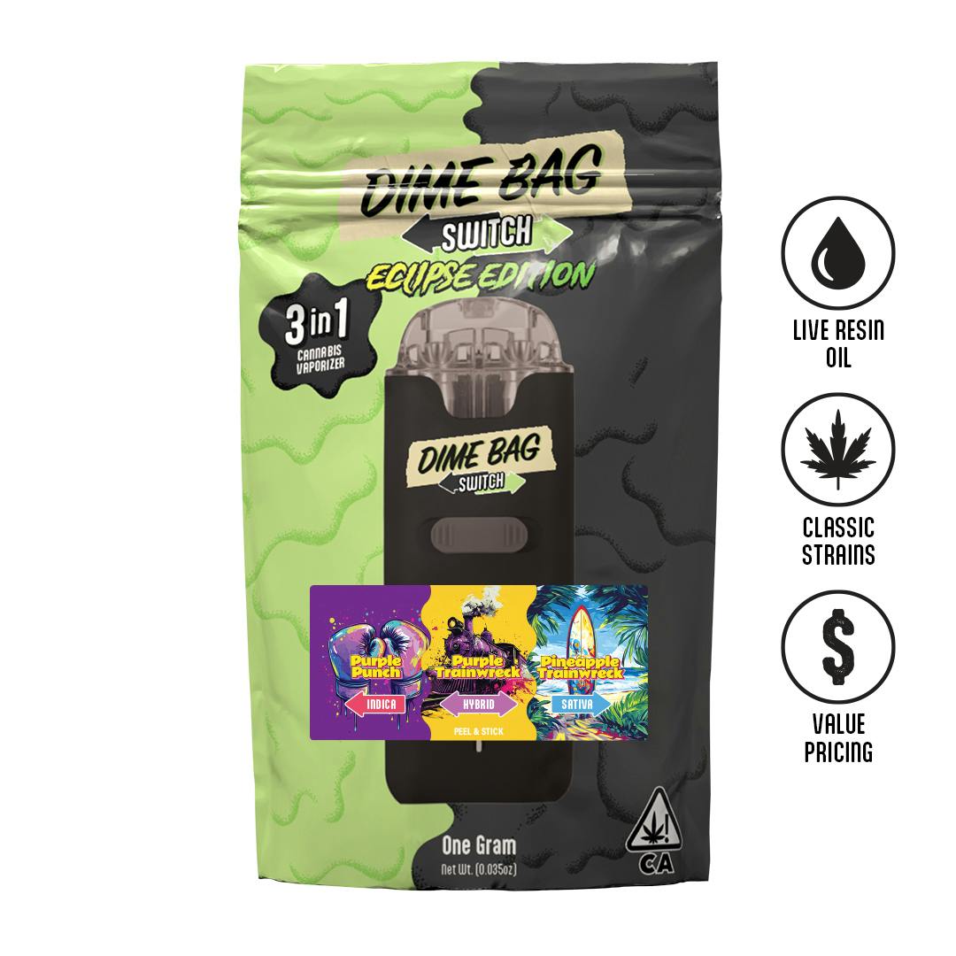 Purple Punch x Pineapple Trainwreck | Switch Disposable | 1g