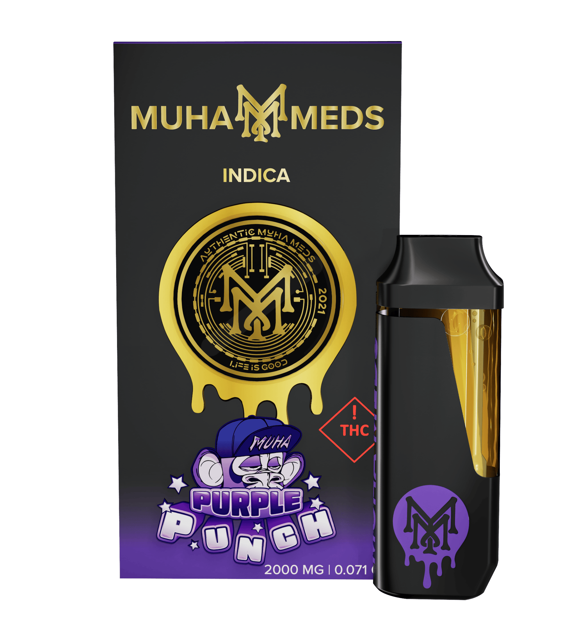 Muha Meds | Purple Punch | Disposable | 2g