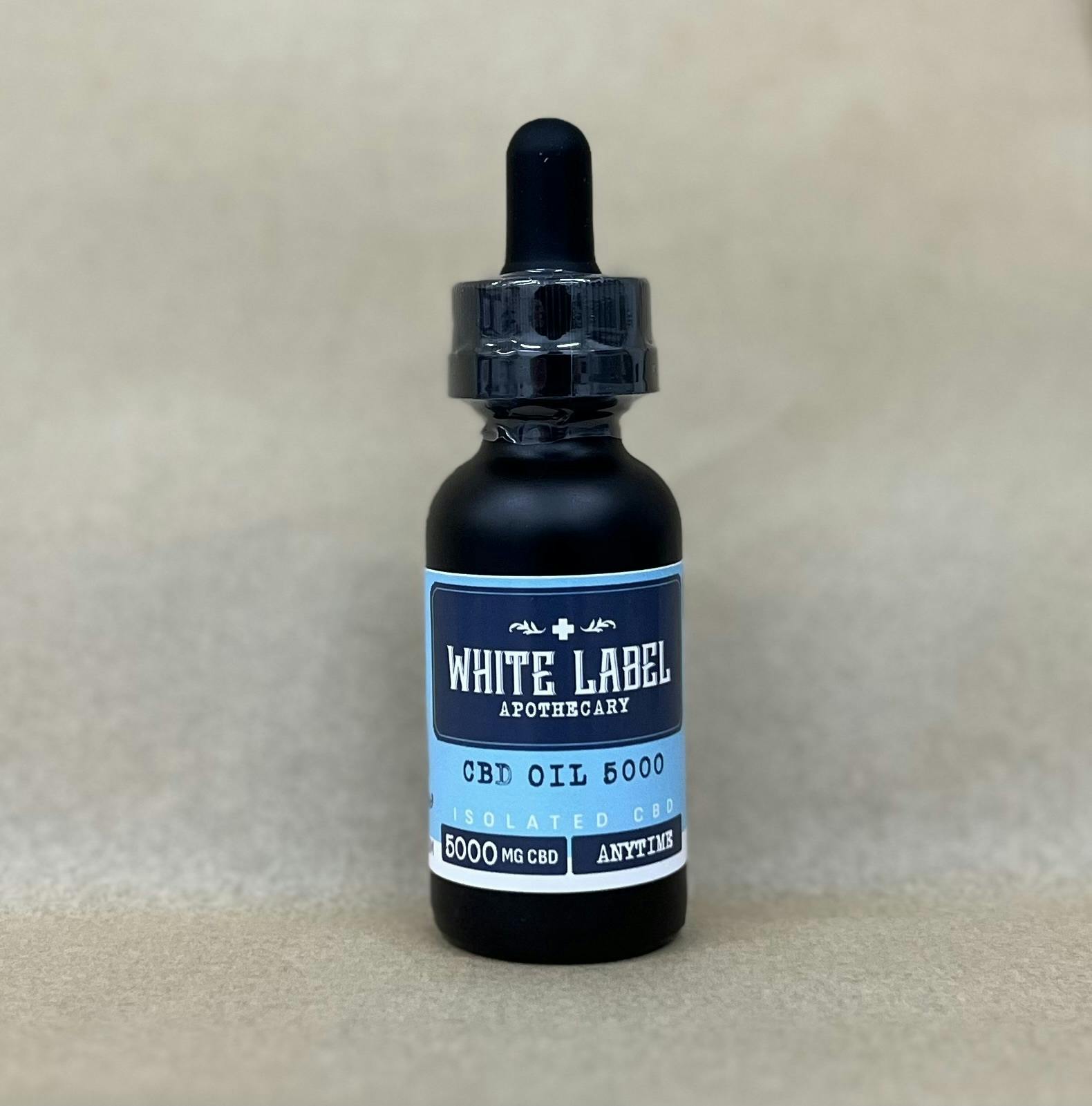 CBD Oil 5000 HD by White Label Apothecary