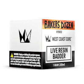 Bakers Dozen Live Resin Badder