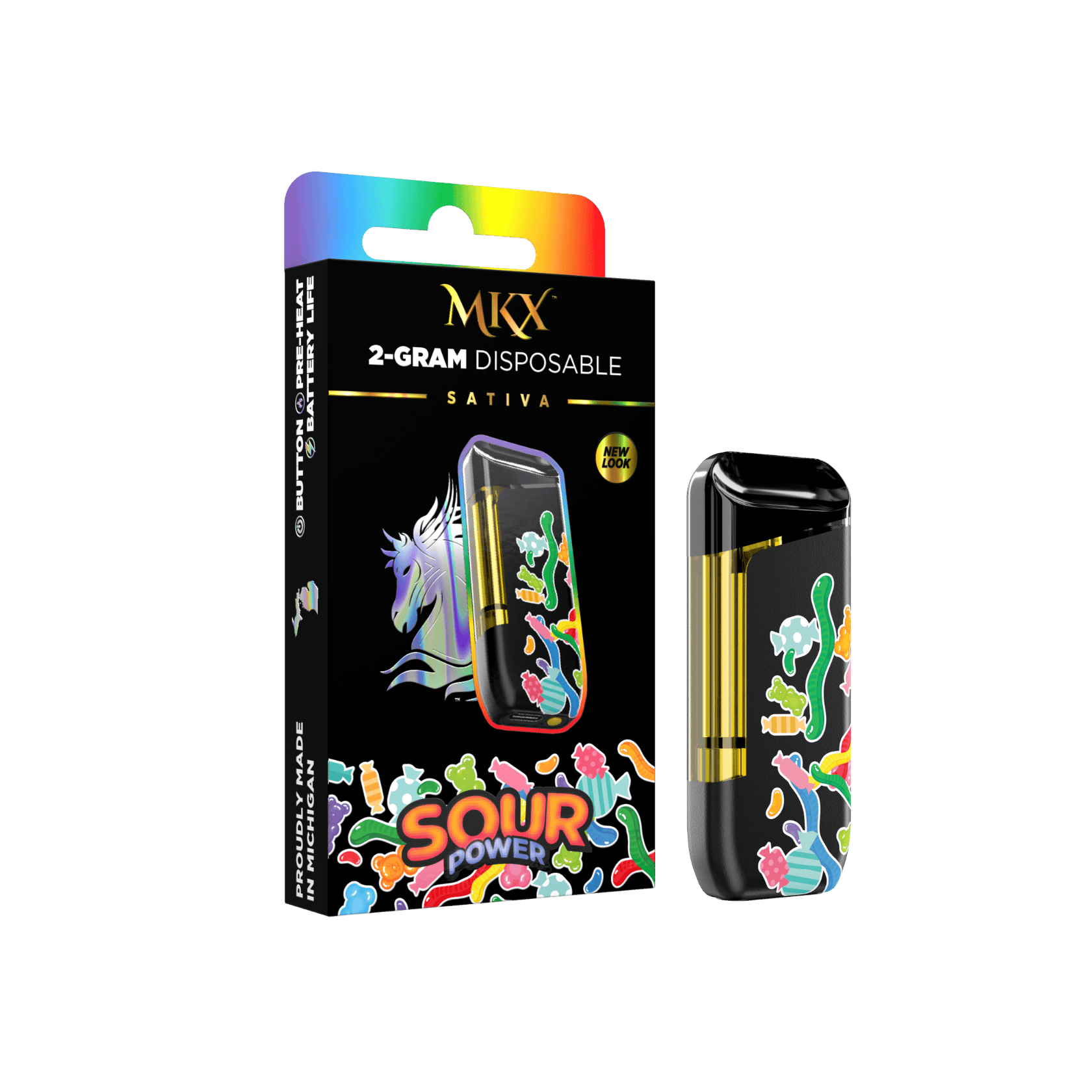 Sour Power | Disposable | 2g by MKX Oil Co
