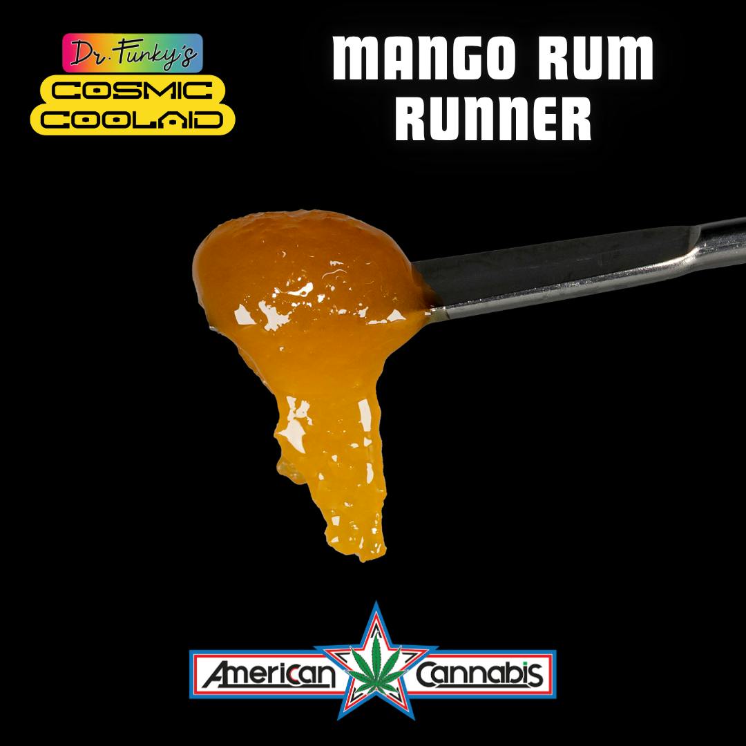 Dr. Funky's Cosmic Coolaid Mango Rum-Runner 3.5g (Hybrid)