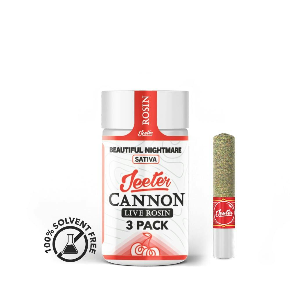 Beautiful Nightmare | Live Rosin Cannons | Infused Minis | 0.5g each | 3pk