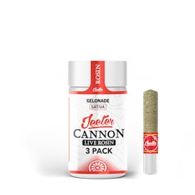 Jeeter Cannon Live Rosin - 3 Pack - Gelonade