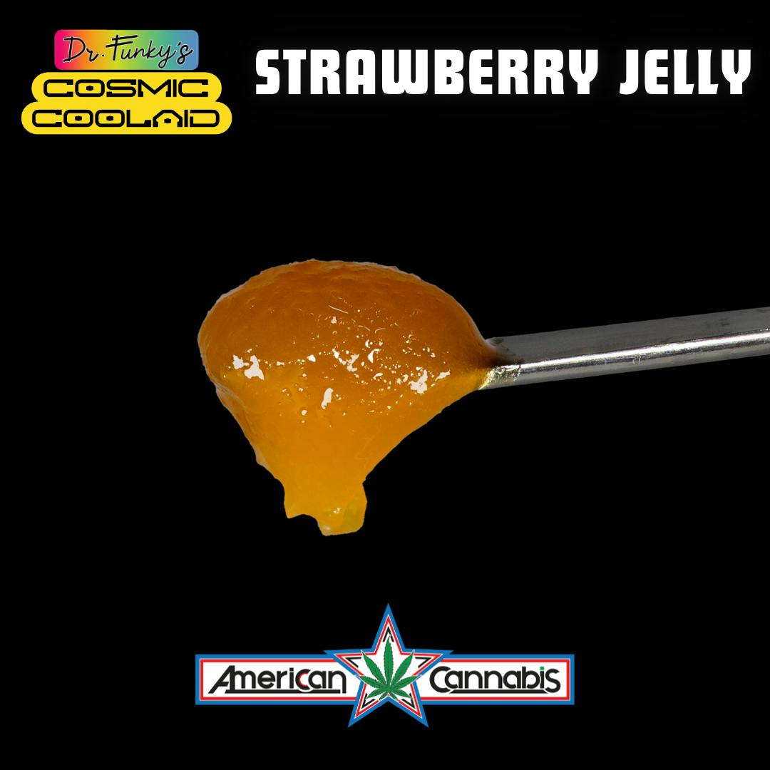 Dr. Funky's Cosmic Coolaid Strawberry Jelly 3.5g (Hybrid)