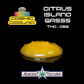 Dr. Funky's Cosmic Coolaid Citrus Island Gasss CBG 3.5g (Sativa)