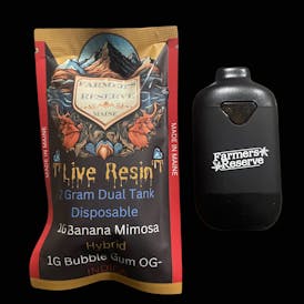 2 Gram Flavor Switch Pod-1G-Banana Mimosa + 1G-Bubble Gum OG