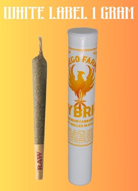 Fuego Farms 1g Pre-Roll - Early Riser (White Label)
