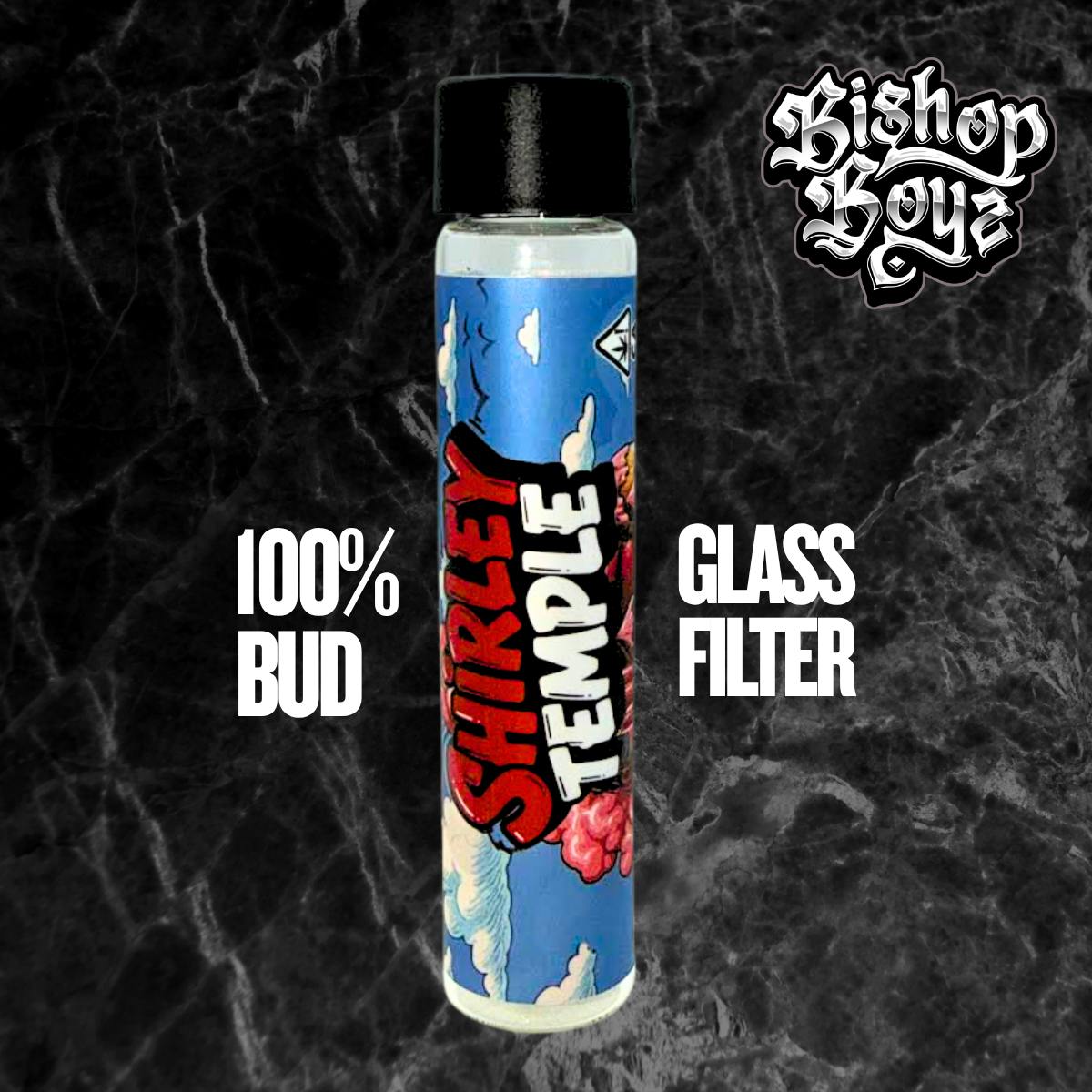 Bishop Boyz 2g All Bud Preroll w/ Glass Tip Shirley Temple