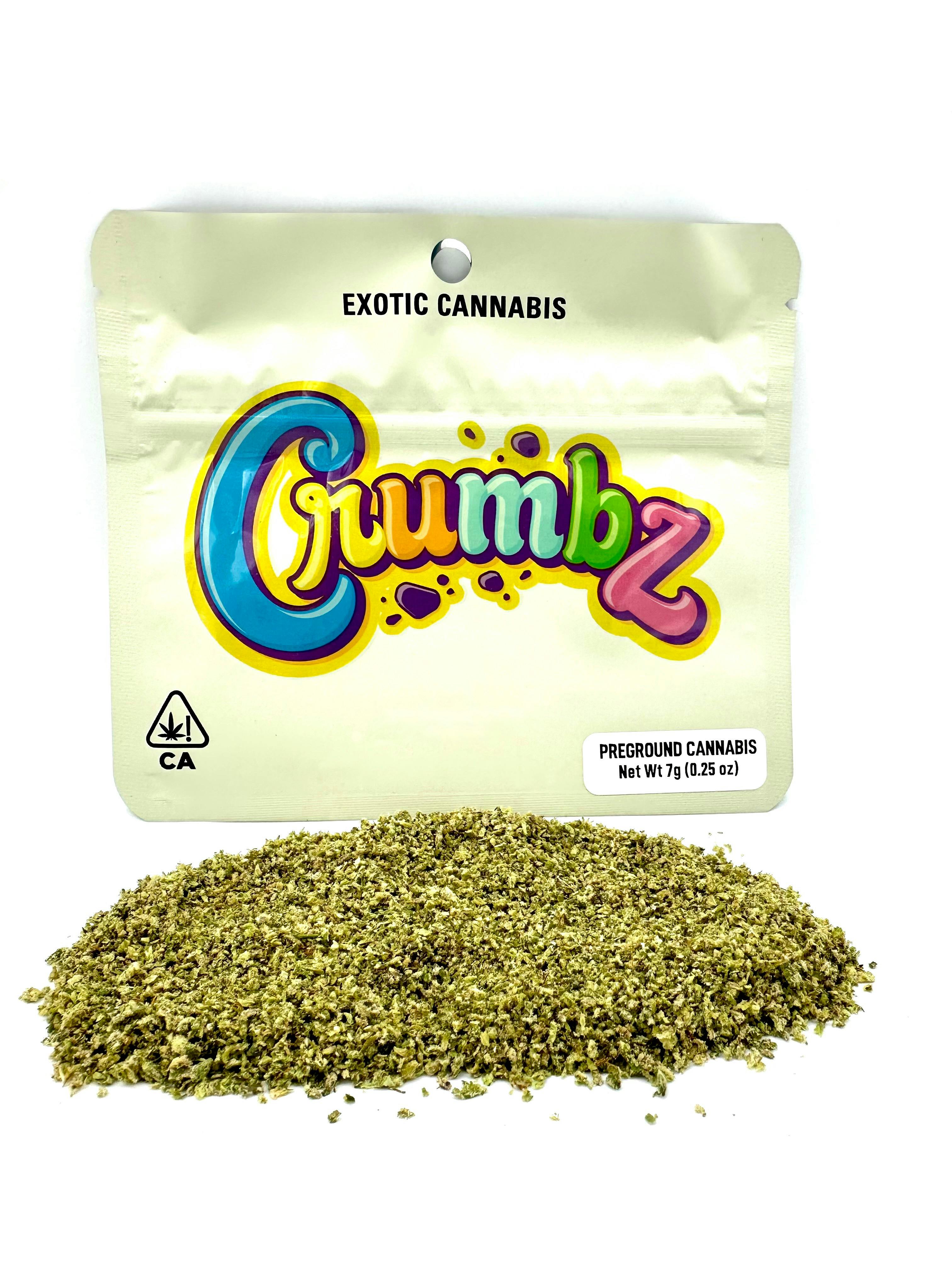 Crumbz: Preground Flower (7g) - SpaceDust - Indica