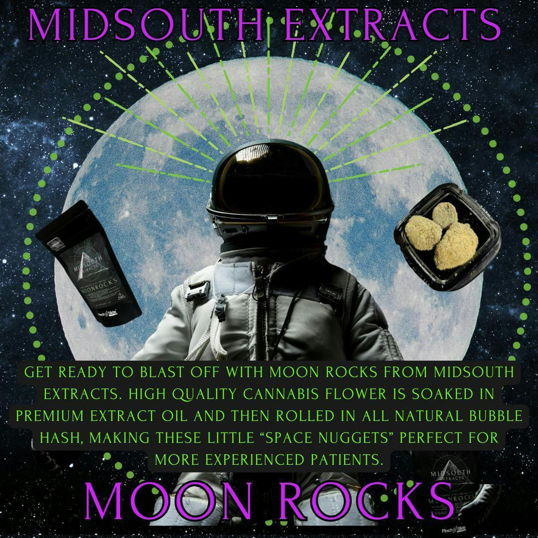 2g - Moon Rocks - Papaya Jack - MidSouth Extracts