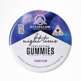 Afterglow | Sugar Plum Night Time Nano Infused Gummies | 100mg
