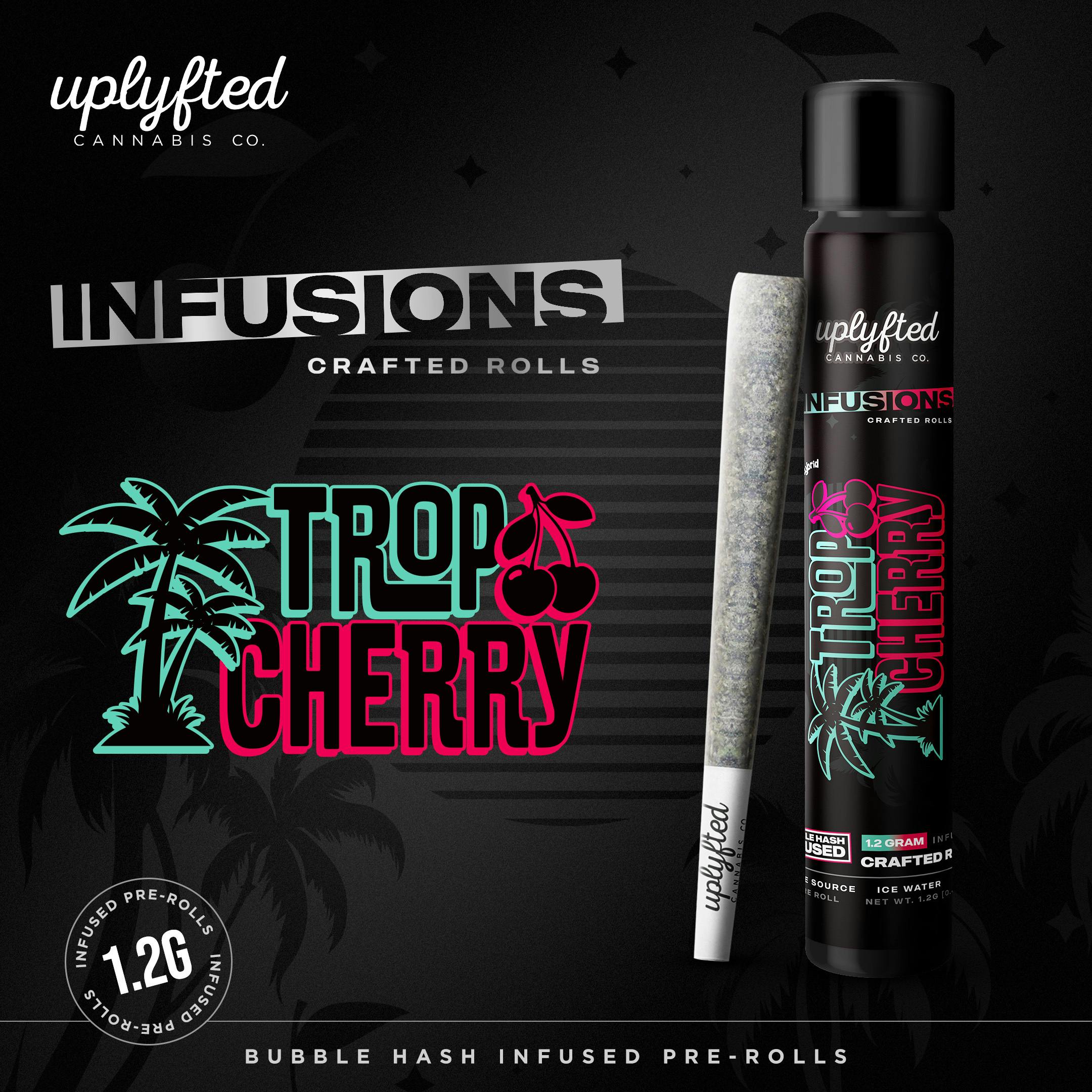 1.2g Bubble Hash Infused Pre-Roll - Trop Cherry - Uplyfted Cannabis Co