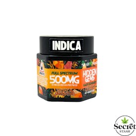 Hidden Gems | Hash | Tropical Smoothie | Indica | 500mg