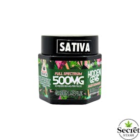Hidden Gems | Hash | Green Apple | Sativa | 500mg