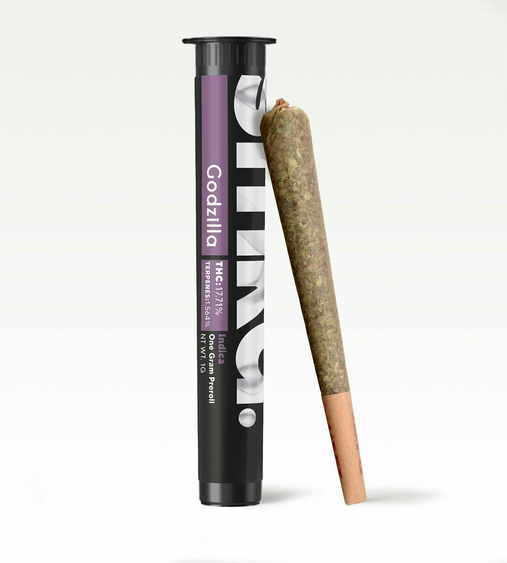 SMKD 1g Preroll - Godzilla by Kush Gardens