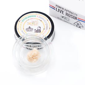 Whitethorn x Banana Punch #11 Tier 1 Live Rosin Cold Cure Badder (1g)