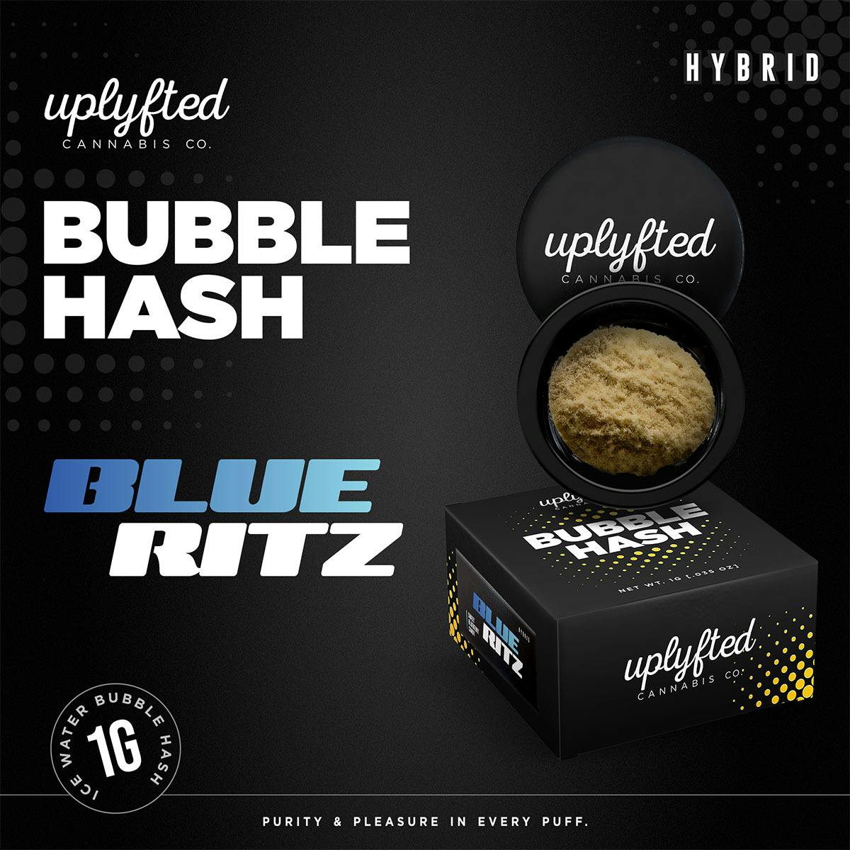 Blue Ritz | Live Rosin | Ice Water Hash | 1g