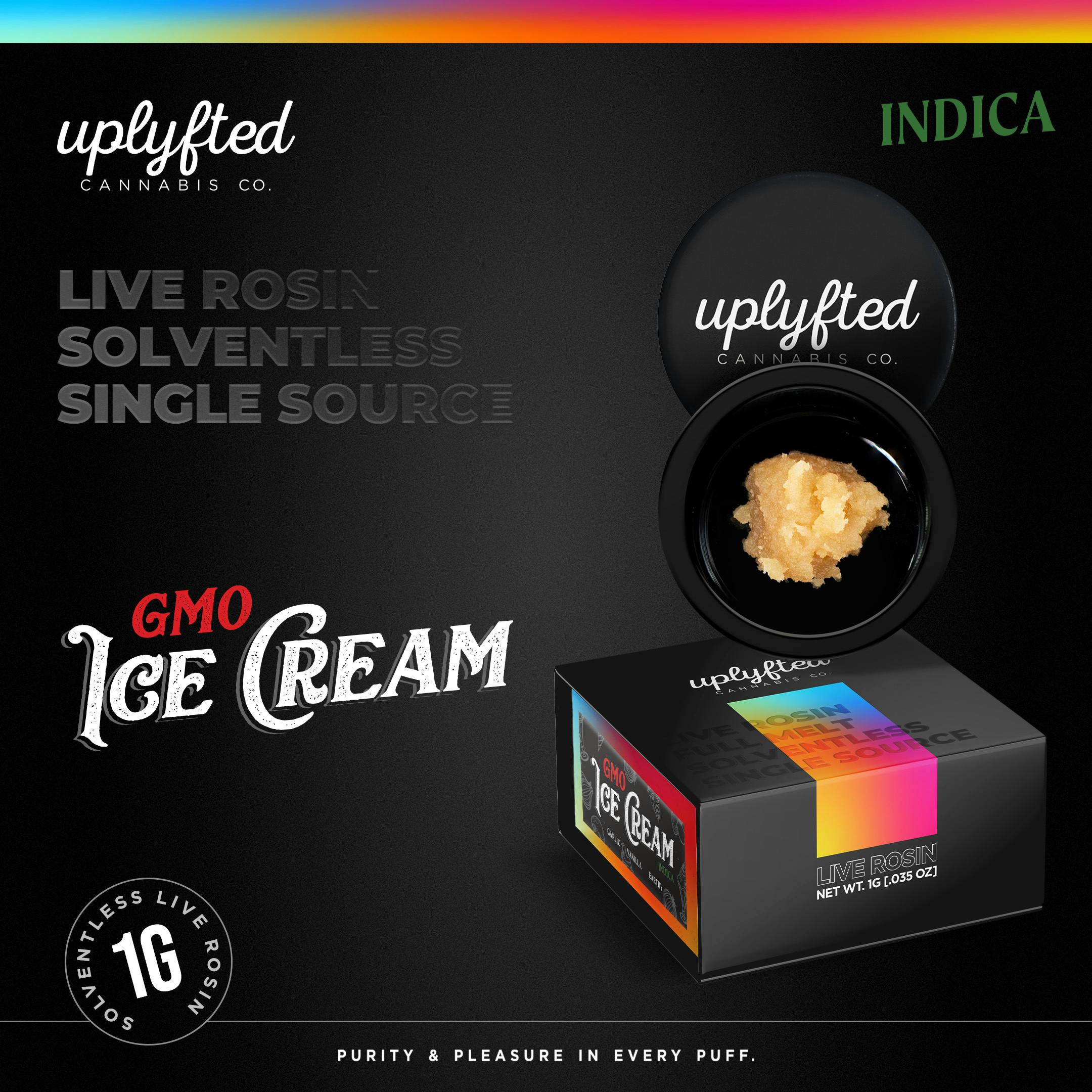 GMO Ice Cream | Live Rosin | Cold Cure Badder | 1g
