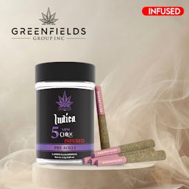 Watermelon BGum -THCa Diamond Infused Mini Pre-Rolls | 5-Pack (2.5g) Indica