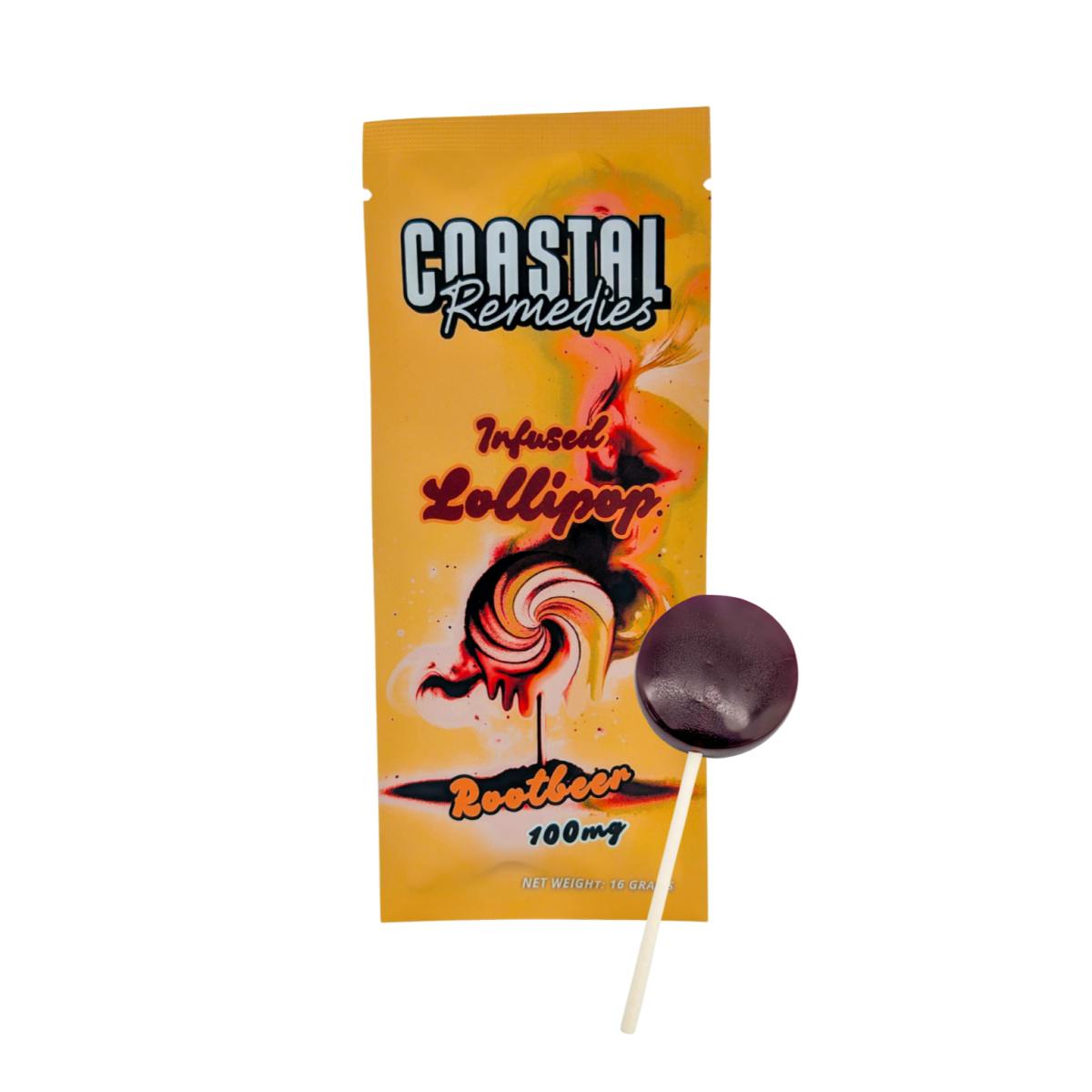 Root Beer Lollipop