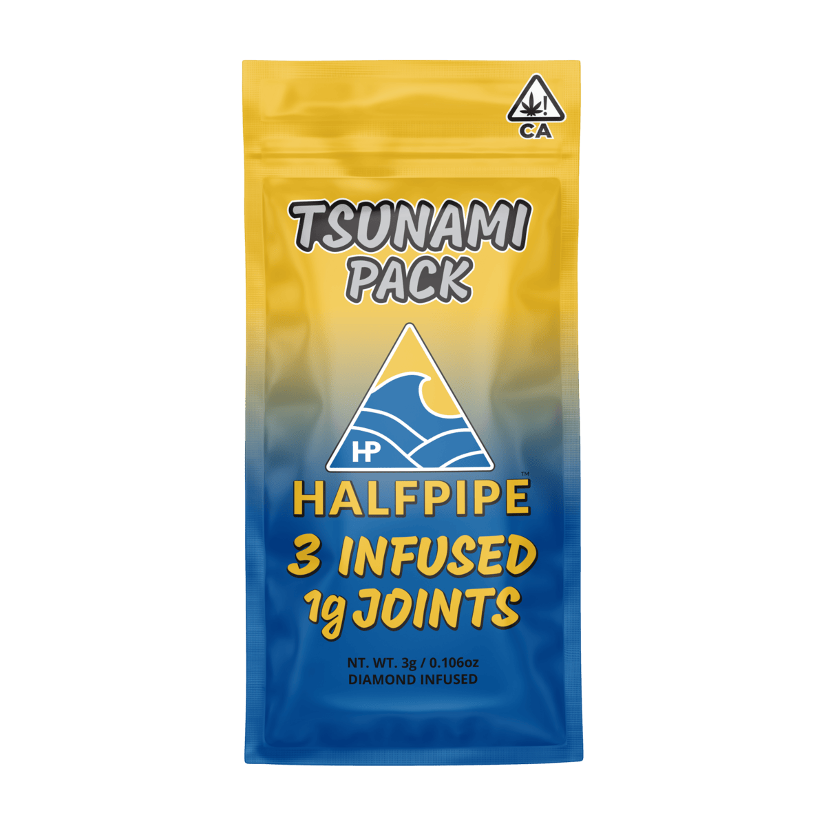 Papaya THCa Diamond Infused Preroll Pack - 3x 1g