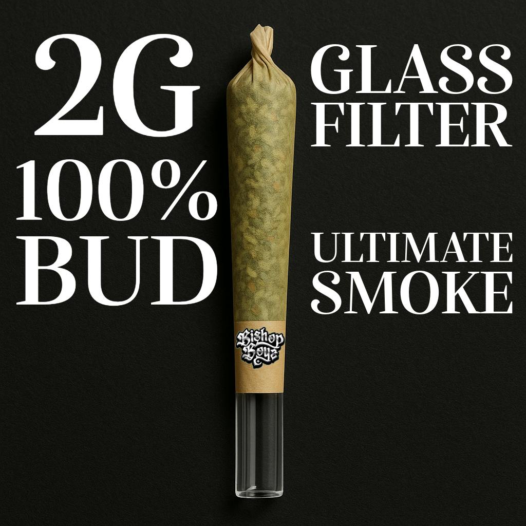 Preroll W/ Glass Tip Checkmate