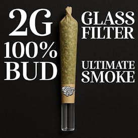 Bishop Boyz 2g All Bud Preroll w/ Glass Tip Poison Runtz
