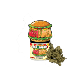 Hash Burger Flower Dab Daddy® 3.5g Premium Indoor Flower