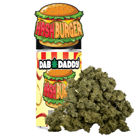 Hash Burger Flower Dab Daddy® 14g Premium Indoor Flower