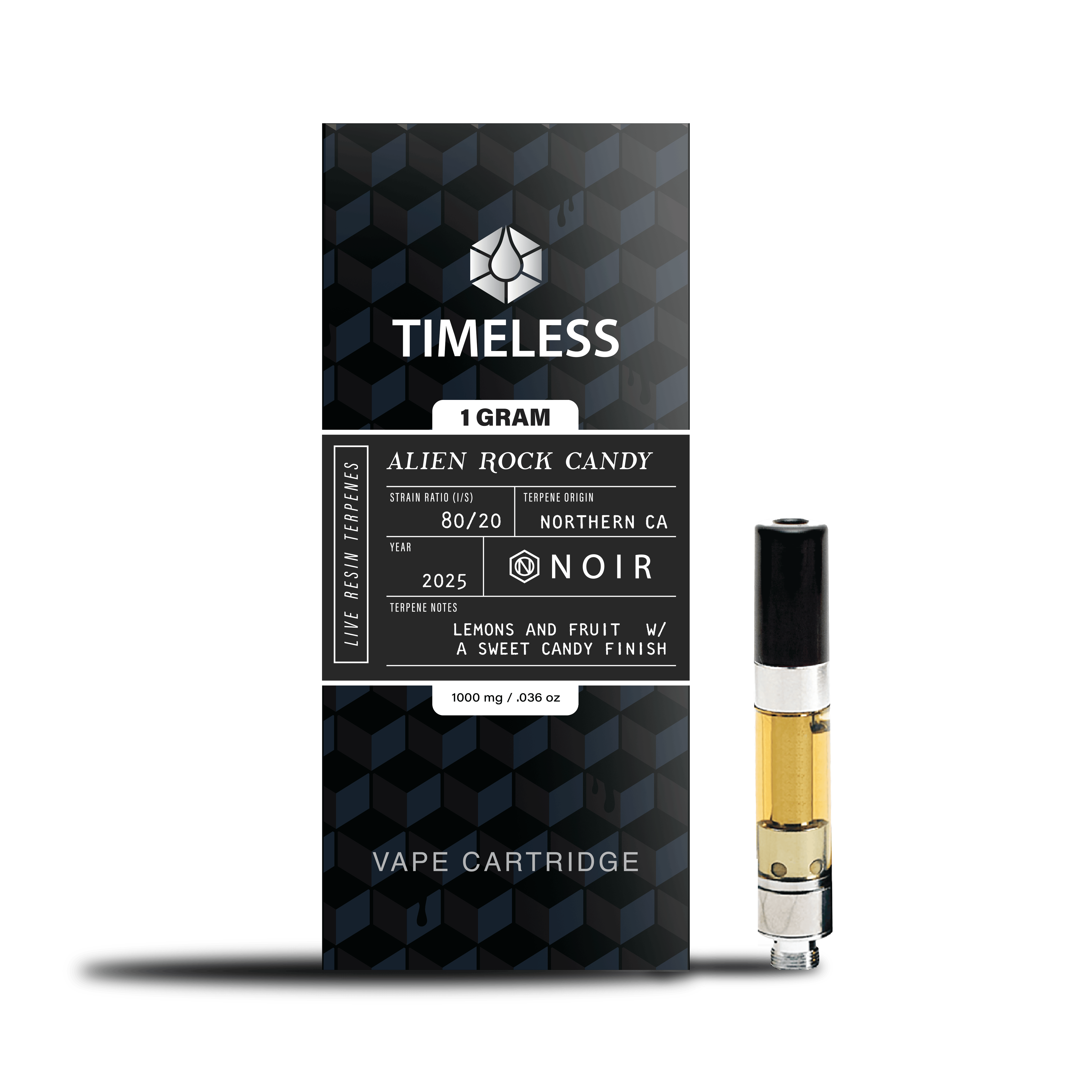 Alien Rock Candy | NOIR Live Resin Cartridge | 0.5g