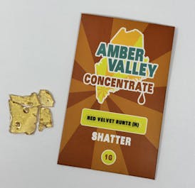 Amber Valley 1G Concentrate - Red Velvet Runtz (Shatter)