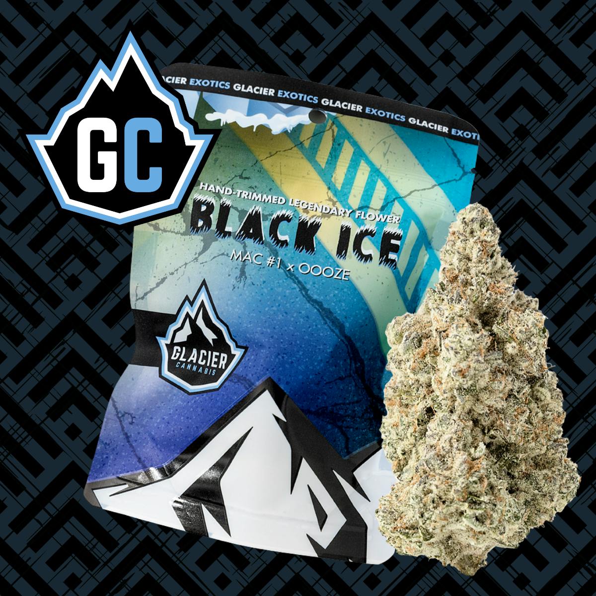 Black Ice | Prepacked Flower | 3.5g by Glacier Cannabis
