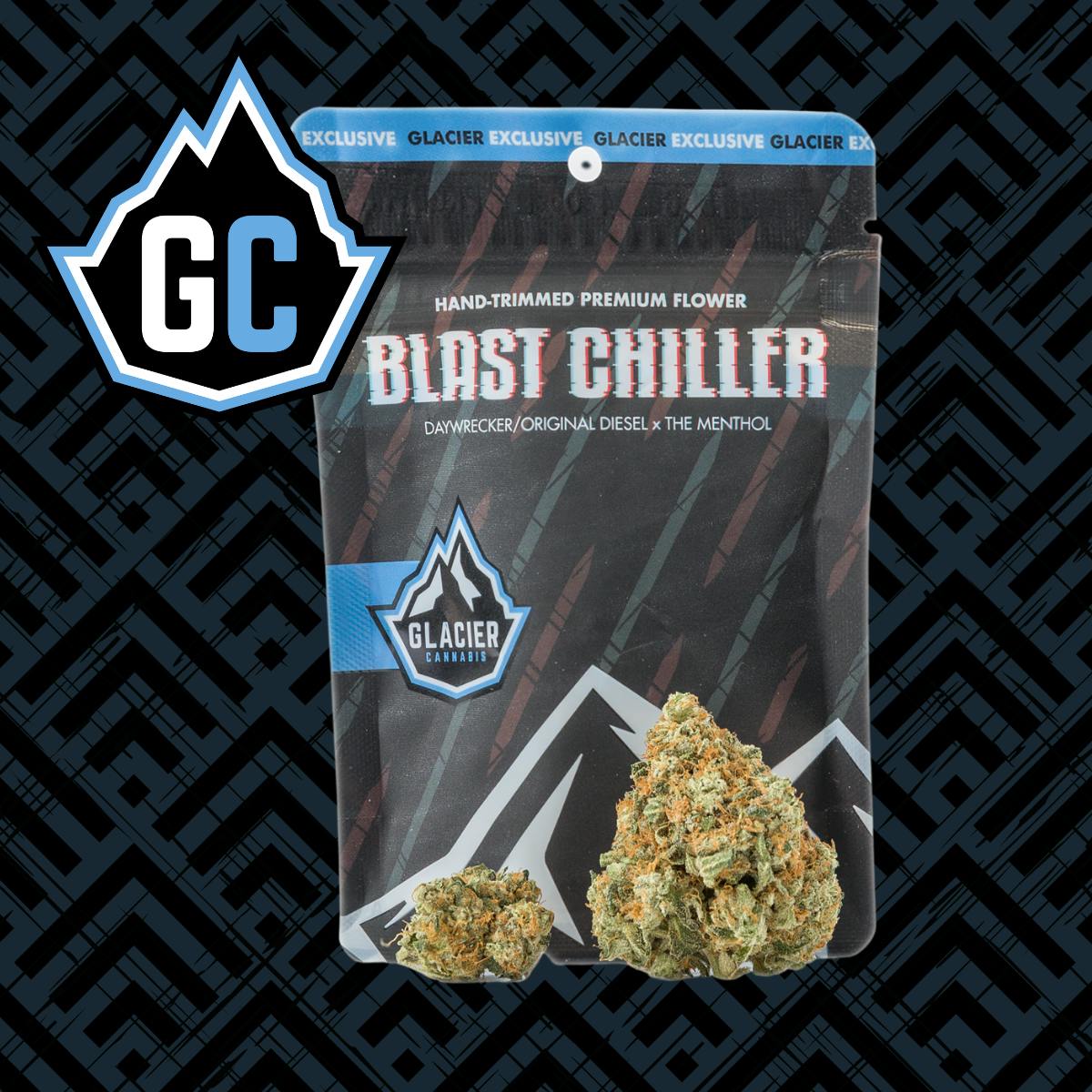 Glacier Cannabis | Blast Chiller | Prepacked Flower | 3.5g