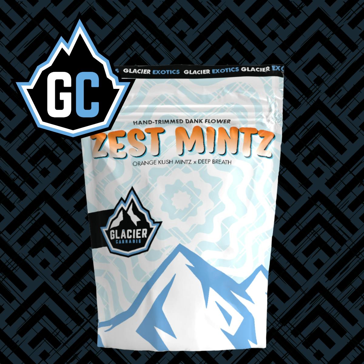 Glacier Cannabis | Zest Mints | Prepacked Flower | 3.5g