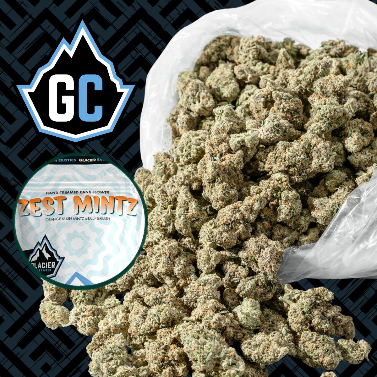 Zest Mints | Bulk Flower by Glacier Cannabis