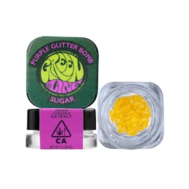 Purple Glitter Bomb - Sugar - Extract - 1G