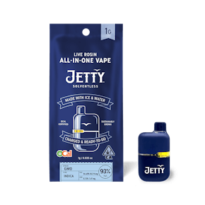 GMO | AIO Solventless 1g | Jetty Extracts