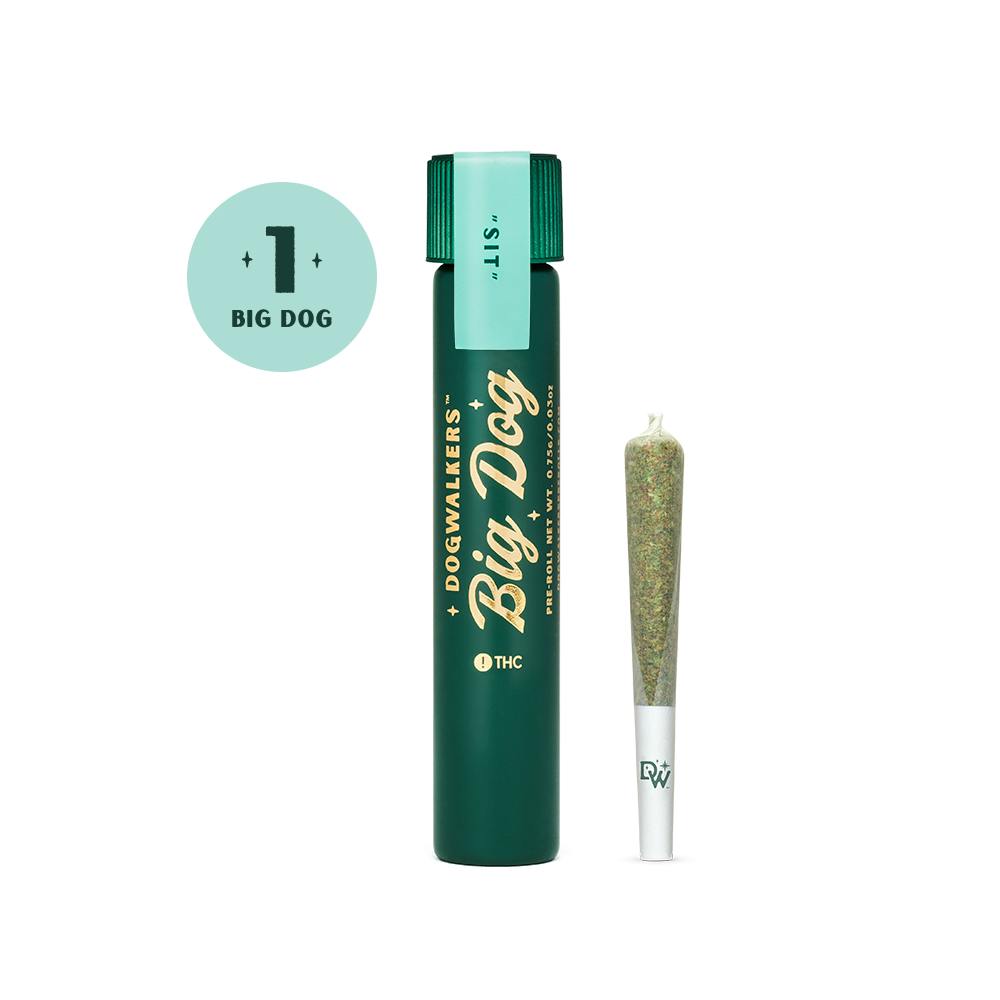 Dogwalkers .75g Big Dog | Animal Face