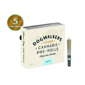 Dogwalkers Animal Face 5 Pack Mini Show Dogs Infused Pre Rolls .45g